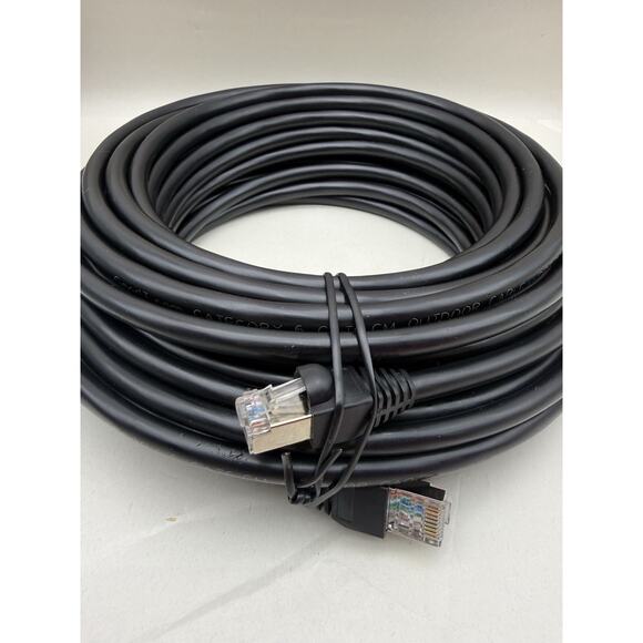 Cat6 Outdoor Ethernet Cable (50ft) 23AWG Pure Copper, FTP, LLDPE, Waterproof,... - Picture 4 of 6